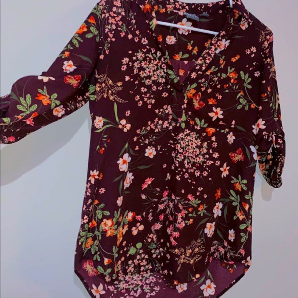 Floral Dress Shirt